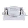 Spot de Embutir LED Quadrado PP 5W 3000K Luz Amarela Luminária Teto/Gesso Startec - 3