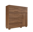 Ver imagem 2 de Cômoda New Vitória 8 Gavetas 1 Porta Castanho - Benetil