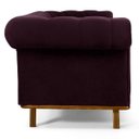 Ver imagem 5 de Sofá 2,60M 4 Lugares Base Madeira Império B-292 Veludo Uva - Domi