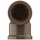 Ver imagem 3 de Joelho de 90° Graus Soldável Pvc Marrom para Canos Tubos de Água Fria de 2" Polegadas 60mm Tigre