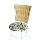 Ver imagem 2 de 2 Cadeiras para Mesa Branca Hawai Palha Assento Floral:floral Orquídea