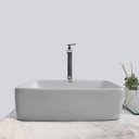 Ver imagem 3 de Kit Cuba Pia Louça Cerâmica Banheiro C/ Torneira e Válv S13