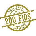 Ver imagem 2 de 2 Fronhas King 90x50 100% Algodão 200 Fios Ponto Palito Caqui