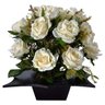 Arranjos de Rosas Brancas Artificiais - 1