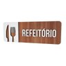 Placa Refeitorio Hotel Consultório Hospital Clinica Empresa - 2