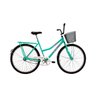 Bicicleta Aro 26 Barra Forte Fem New Azul Turqueza - 1