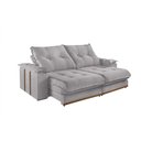 Ver imagem 2 de Sofá Retrátil e Reclinável 4 Lugares M-193 2,50m Molas Ensacadas Pillow Top Estofados Martins