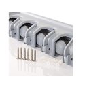 Ver imagem 1 de Suporte Parede Multiuso Organizador Vassoura 5 Posições Rodo