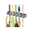 Ver imagem 2 de Suporte Parede Multiuso Organizador Vassoura 5 Posições Rodo