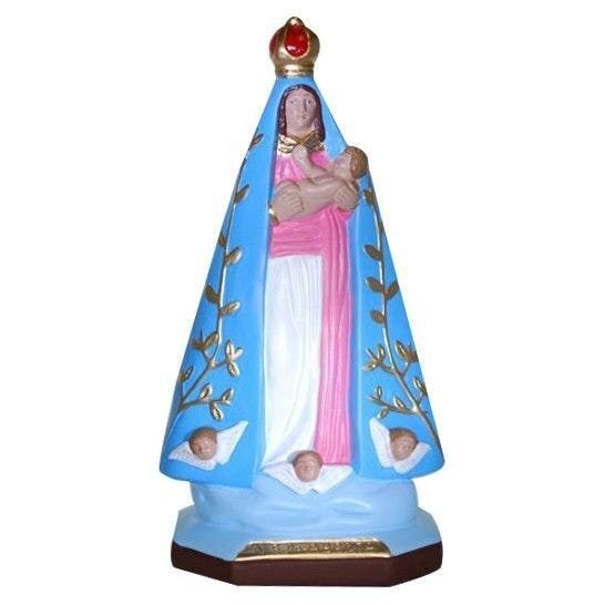 Nossa Senhora Da Abadia 30Cm Em Gesso - 1