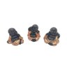 Trio Monges Sábios P Preto - Não Vejo, Não Ouço e Não Escuto - 1