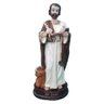 São Lucas Imagem Em Resina Com 15 Cm - 1