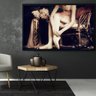 Quadro Decorativo 50x70 cm Bailarina 030 com Moldura Laqueada Preto - Gran Belo - 5