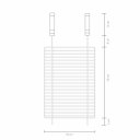 Ver imagem 4 de Grelha Dupla Gaucho Dupla Media 36x50cm - Grilazer