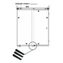 Ver imagem 4 de Kit c/ 100 Calços Cunha 15mm (Cunhão) Regulagem Vidro Janela Porta Box Blindex