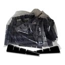 Ver imagem 2 de Kit c/ 100 Calços Cunha 15mm (Cunhão) Regulagem Vidro Janela Porta Box Blindex