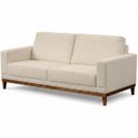 Ver imagem 2 de Sofá Kayrós 1,80m 3 Lugares D05 Suede Bege - Mpozenato