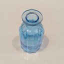 Ver imagem 5 de Vaso Garrafa Decorativo de Vidro Azul 10x5x5cm Enfeite Sala Mesa Estante Flores