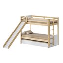 Ver imagem 2 de Treliche Infantil com Escorregador New Garden Casatema MadeiraOriginals Marrom/Branco