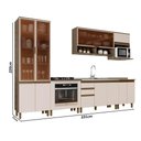 Ver imagem 3 de Cozinha Modulada Connect 9 Peças Duna Cristal - Henn