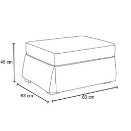 Puff Cama Solteiro Lúcia Suede D05 Vermelho - Mpozenato - 4