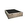 Cama Box Baú Casal Blindado Suede Bege com Pistão a Gás - 7