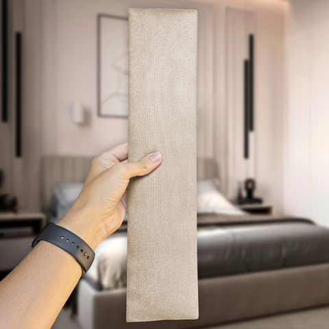 1 Módulo de Cabeceira Estofada Cama Box Solteiro Casal Queen King 45x10cm