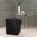 Ver imagem 2 de Puff Decorativo Ametista B-99 Veludo Preto