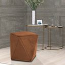 Ver imagem 2 de Puff Decorativo Ametista B-262 Veludo Telha