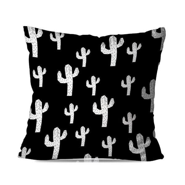 Kit 4 Almofadas Decorativas Cordel Cactos 45x45cm - 3