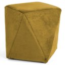 Ver imagem 1 de Puff Decorativo Ametista B-279 Veludo Amarelo