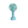 Mini Ventilador Portátil Azul de Mão, Mesa e Maquiagem - 2