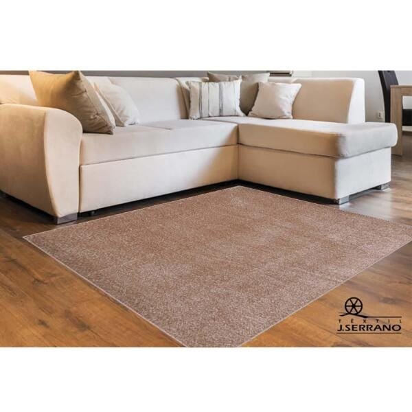Tapete para Sala Realce Liso 72 Bege 2,50x3,00M - J Serrano - 4
