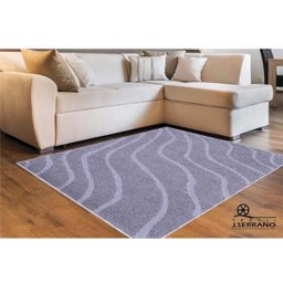 Tapete para Sala Realce Falesia 51 Cinza 2,00x2,50M - J Serrano - 4