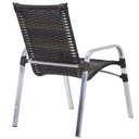 Ver imagem 6 de Kit 4 Cadeiras e Mesa 2 Espreguiçadeiras 1 Chaise Alumínio Trama Original