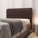 Ver imagem 1 de Cabeceira Bellatrix 160 Queen Courino Marrom Aradecor