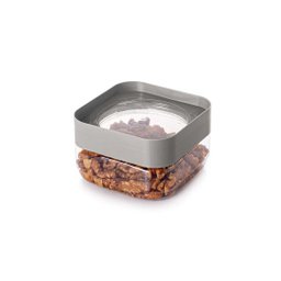 Pote Plug Quadrado Modular Transparente 510ml - Plasútil - 1