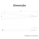 Ver imagem 3 de Tesoura de Poda Aço Carbono Cabo Madeira 60cm Durín