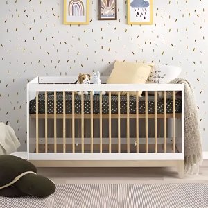 Berço Alecrim 2 em 1 Premium Mdf Alta Qualidade com Colchão