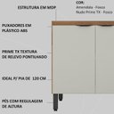 Ver imagem 4 de Balcao sem Tampo para Pia 120cm 93231 Amendola Nude Prime Tx Demobile