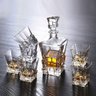 Garrafa Decanter Whisky Vidro Licor 800ml +6 Copos Superluxo - 2