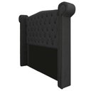 Ver imagem 3 de Kit Cabeceira 140 cm Suede + Calçadeira Madrid Preto