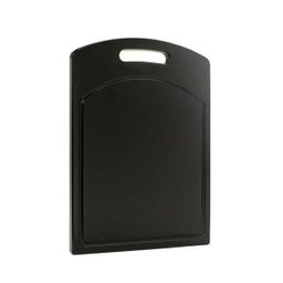 Tabua Corte Polietileno Grossa - Preta 50 X 30 X 2 Churrasco - 2