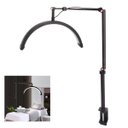 Ver imagem 1 de Luminaria Estetica Spa Arco Meia Lua Led 3 Tons Suporte Celular Mesa Salao de Beleza Manicure Limpez