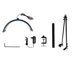 Luminaria Estetica Spa Arco Meia Lua Led 3 Tons Suporte Celular Mesa Salao de Beleza Manicure Limpez - 20