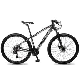 Bicicleta Aro 29 Quadro 19 Alumínio 24v Suspensão Trava Freio Hidráulico Z4-X Preto/Cinza - - 1
