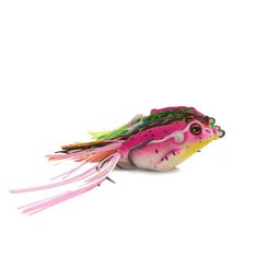 Kit 5 Isca Artificial Sapo Frog Traíra Bass Estojo Tucunaré - 4