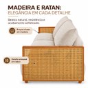 Ver imagem 4 de Sofá Living Fixo Prime 1,9m Molas Bonnel Espuma D28 - Bege