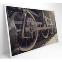 Ver mais imagens de Quadro Rodas Trem 120x80 Cm Tecido Canvas