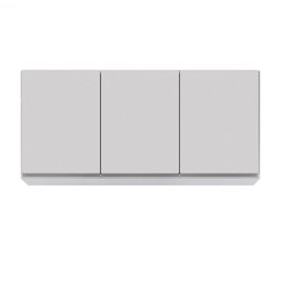 Armário de Cozinha Modulado de Canto 7 Peças Cp21 com Pia Inox Branco - Lumil Lumil Móveis - 8